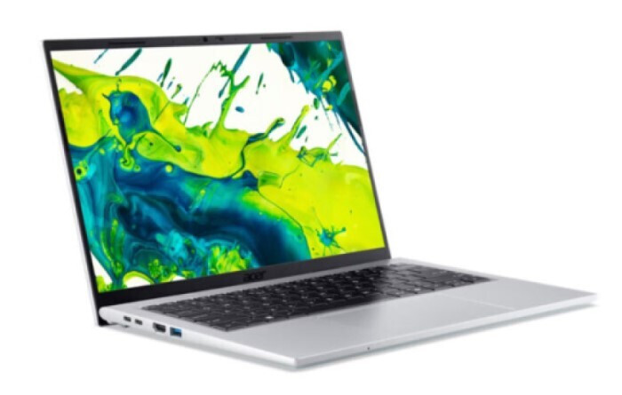 Acer Aspire Go 14 AG14-72P -77VQ 14" IPS FHD+ (Core 7-150U/16GB/512GB SSD/No OS) Pure Silver (US Keyboard) view 3