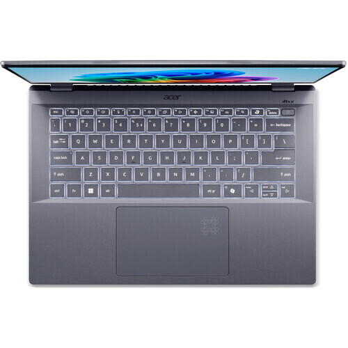 Acer Swift 14 AI SF14-11-X128 14.5" IPS QHD+ 120Hz (Snapdragon-X Plus X1P-64100/16GB/1TB SSD/W11 Home) Steel Gray (US Keyboard) view 2