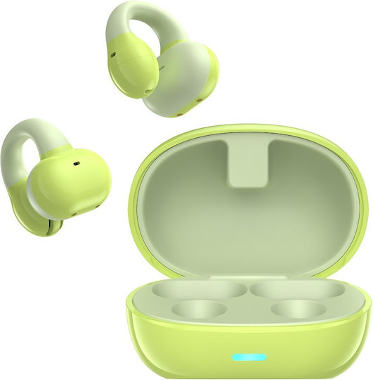 G18 Ows In-ear Bluetooth Handsfree Earphones with Charging Case Green view 1