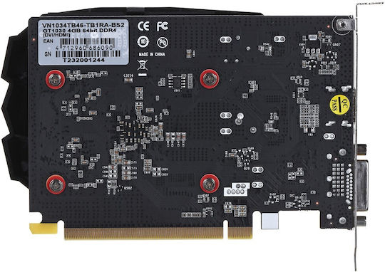 Biostar GeForce GT 1030 4GB GDDR4 Graphics Card view 4