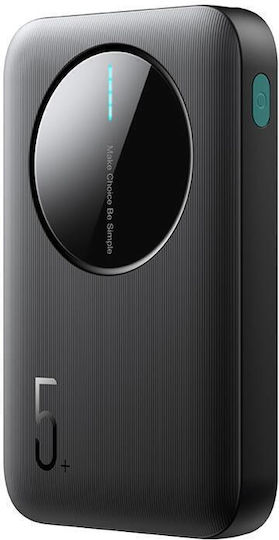 Joyroom JR-PBF13 Power Bank 5000mAh with 2 USB-A Ports and USB-C Port Black