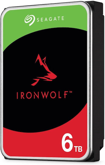 Seagate Ironwolf 6TB HDD Hard Drive 3.5" SATA III 5400rpm with 256MB Cache for NAS ST6000VN006 view 5