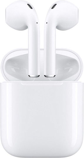 i12 Earbud Bluetooth Handsfree Earphones with Charging Case White view 5
