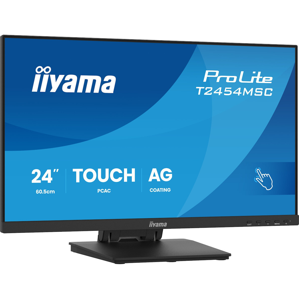 Iiyama T2454MSC-B3AG IPS Touch Monitor 23.8" FHD 1920x1080 with Response Time 4ms GTG view 8