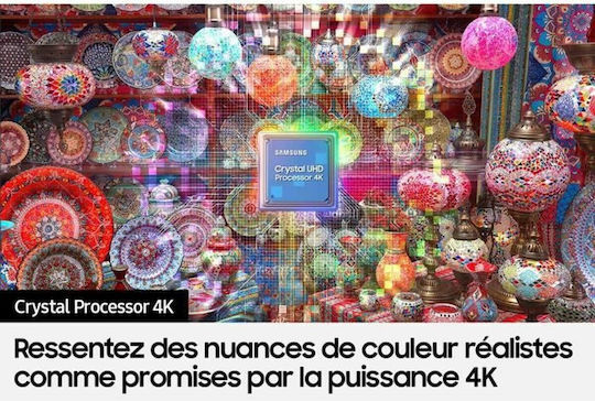 Samsung Smart Television 43" 4K UHD LED TU43CU7025KXXC HDR (2023) view 5