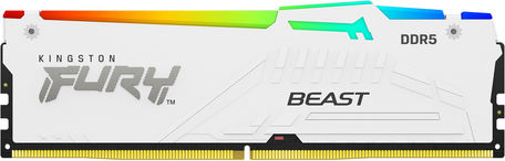Kingston Fury Beast RGB 32GB DDR5 RAM with 5200 Speed for Desktop (KF552C40BWA-32) view 2