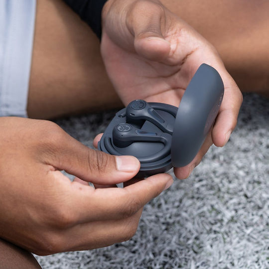 Jlab JBuds Sport ANC 4 Bluetooth Handsfree Earphones with Sweat Resistance and Charging Case Graphite vue 4