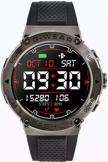 Watchmark G-Wear Smartwatch with Heart Rate Monitor (Black) view 9