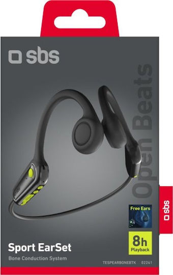 SBS Bone Conduction Bluetooth Handsfree Headphones with Sweat Resistance Black Ansicht 2