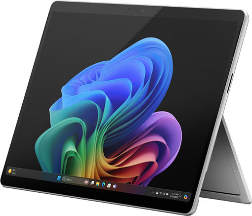 Microsoft Surface Pro Copilot+ PC (11th Edition) 13" Tablet (32GB/1TB/Snapdragon X Elite/Windows 11 Pro) Platinum view 1