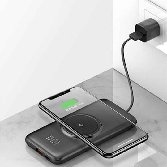 Ezra PB21 Power Bank 10000mAh with USB-A Port Black vue 3