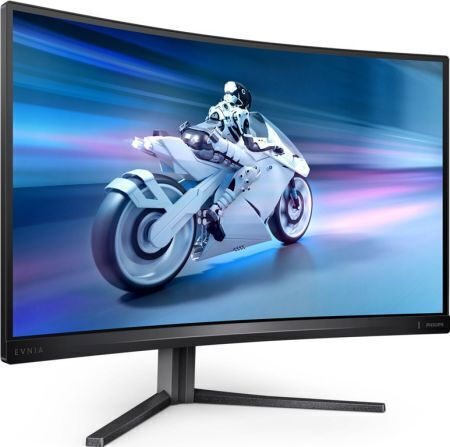Philips Evnia 27M2C5500W VA HDR Curved Gaming Monitor 27" QHD 2560x1440 240Hz with Response Time 1ms GTG view 3