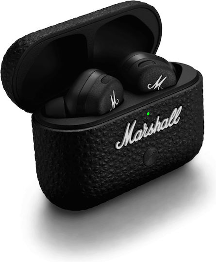 Marshall Motif II ANC In-ear Bluetooth Handsfree Earphones with Sweat Resistance and Charging Case Black view 4