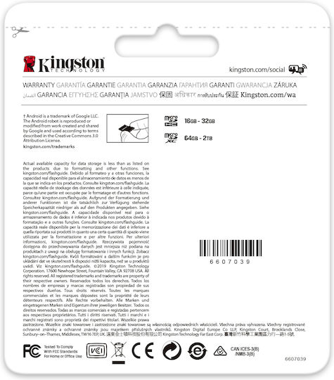 Kingston Canvas Go! Plus microSDXC 128GB U3 V30 UHS-I 170MB/s with Adapter view 6
