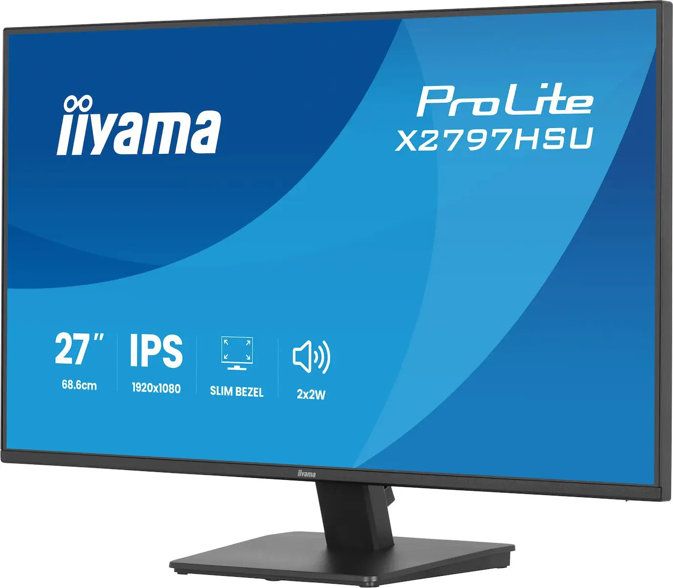 Iiyama ProLite X2797HSU-B1 IPS Monitor 27" FHD 1920x1080 with 4ms Response Time GTG view 9