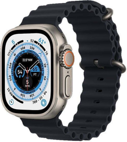Ultra Max 8 Smartwatch with Heart Rate Monitor (Gray)