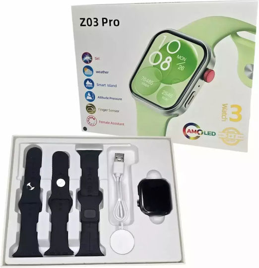 Z03 Pro 44mm Smartwatch with Heart Rate Monitor (Pink) view 3
