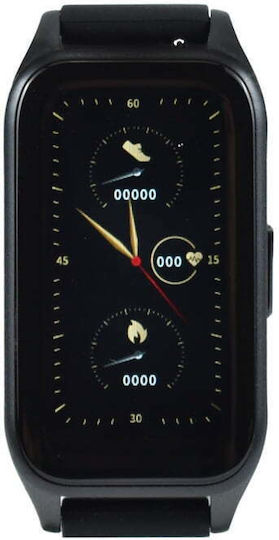 Andowl QFi2 Smartwatch with Heart Rate Monitor (Gold) view 4