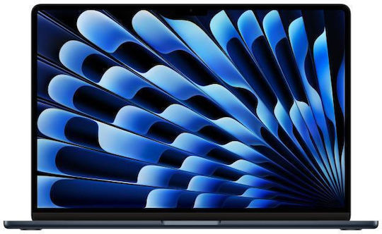 Apple MacBook Air 15" (2024) 15.3" Retina Display (M3-8-core/16GB/512GB SSD) Midnight (US Keyboard) view 1