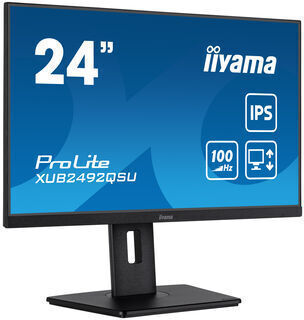 Iiyama Prolite XUB2492QSU-B1 IPS Monitor 24" QHD 2560x1440 view 2