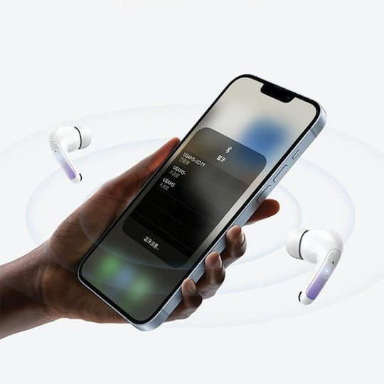 Usams XD19 In-ear Bluetooth Handsfree Earphones with Charging Case White view 5
