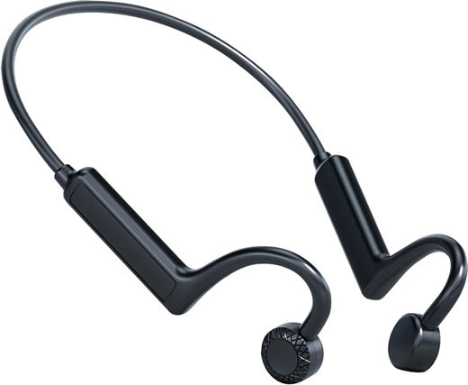Treqa BT-32 Bone Conduction Bluetooth Handsfree Earphones Black view 2