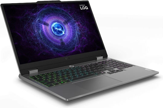 Lenovo LOQ 15IAX9 15.6" IPS FHD 144Hz (i5-12600HX/24GB/512GB SSD/GeForce RTX 3050/No OS) Luna Grey (US Keyboard) view 1