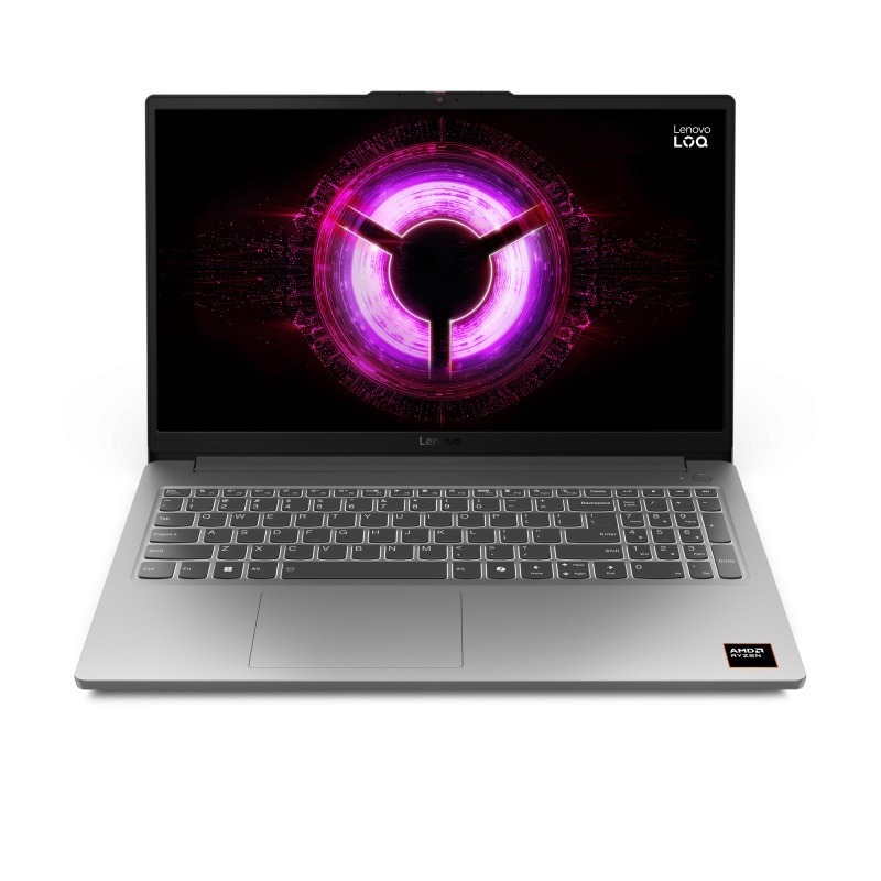 Lenovo LOQ 15ARP10E 15.6" IPS FHD 144Hz (Ryzen 7-170/16GB/512GB SSD/GeForce RTX 3050/No OS) Luna Grey (International English Keyboard)