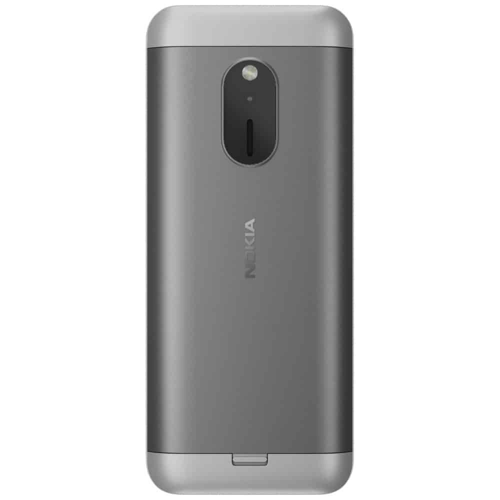 Nokia 230 Dual SIM Mobile Phone with Buttons (English Menu) White Silver view 4