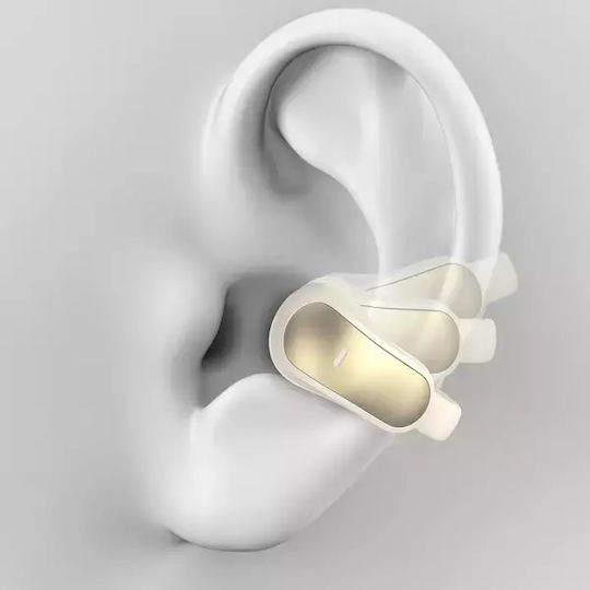 Dudao U20 Pro Open Ear Bluetooth Handsfree Earphones with Charging Case White view 3