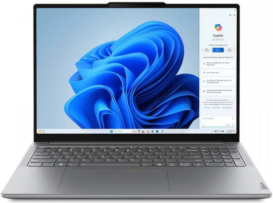 Lenovo Yoga Pro 9 16IMH9 16" 165Hz (Ultra 9-185H/32GB/1TB SSD/GeForce RTX 4060/W11 Pro) Luna Grey (US Keyboard) view 1