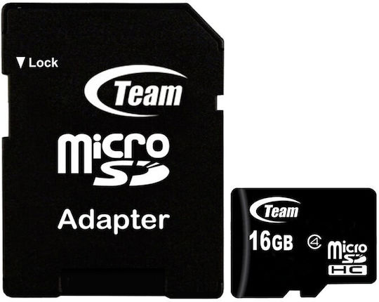 TeamGroup 500x microSDHC 16GB U1 UHS-I 80MB/s Memory Card with Adapter view 2