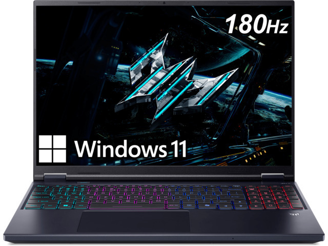 Acer Predator Helios Neo 16 16" IPS QHD+ (i7-14650HX/16GB/1TB SSD/GeForce RTX 5060/W11 Home) (International English Keyboard)