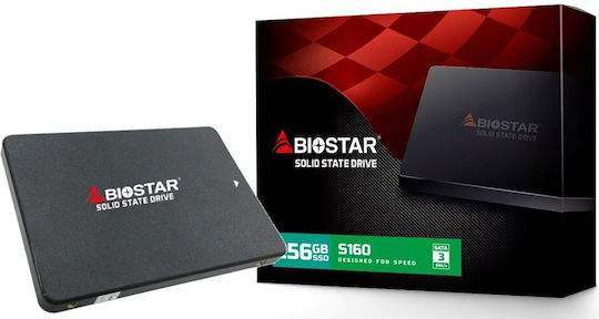 Biostar S160 SSD 256GB 2.5'' Type with SATA III Connection view 2