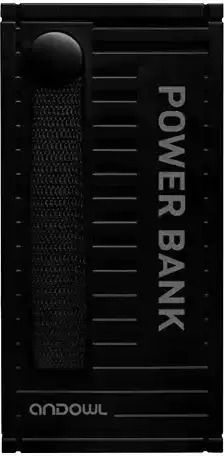 Andowl Q-CD4000 Power Bank 40000mAh with 4 USB-A Ports Black view 2