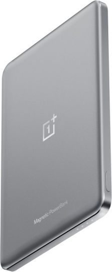 OnePlus Slim Magnetic MagSafe Power Bank 5000mAh 10W with USB-C Port Silver