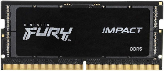 Kingston Fury Impact DDR5 with Module 1x16GB and Speed 6400 for Laptop KF564S38IB-16 vue 3