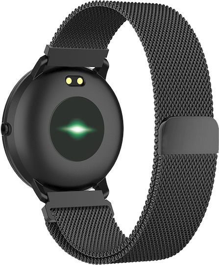 Forever ForeVive SB-320 43mm Smartwatch with Heart Rate Monitor (Black) view 6