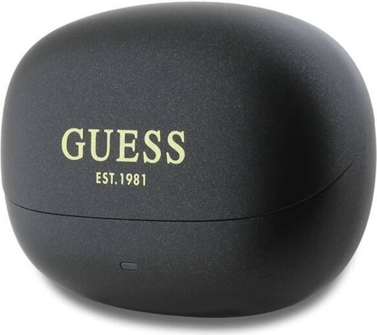Guess Printed Logo In-ear Bluetooth Handsfree Earphones Black view 5