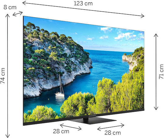 Thomson Smart Television 55" 4K UHD LED 55UG5C14 HDR (2024) view 2