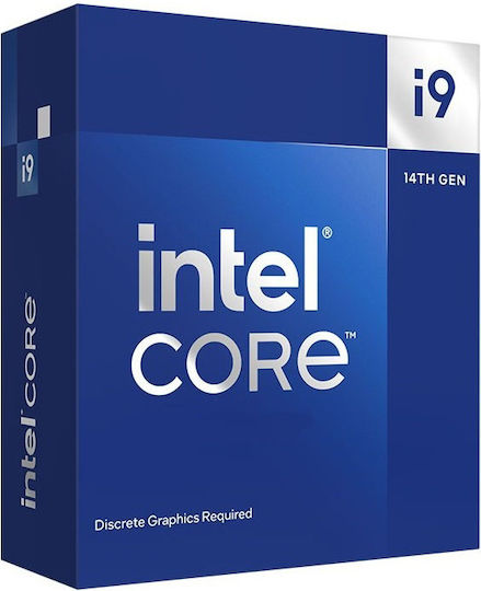 Intel Core i9-14900F 2GHz Processor 24 Core for Socket 1700 in Box with Heatsink view 1