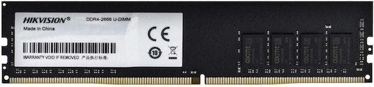 Hikvision 4GB DDR4 RAM with 2666 Speed for Desktop (HKED4041BAA1D0ZA1) vue 3