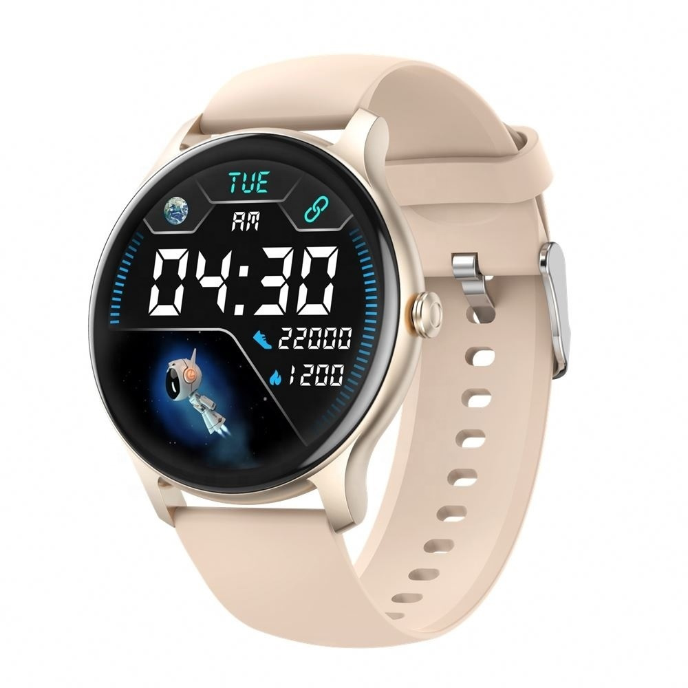 ISP LikeSmart Fun FiT Aluminium Smartwatch with Heart Rate Monitor (Gold) view 8