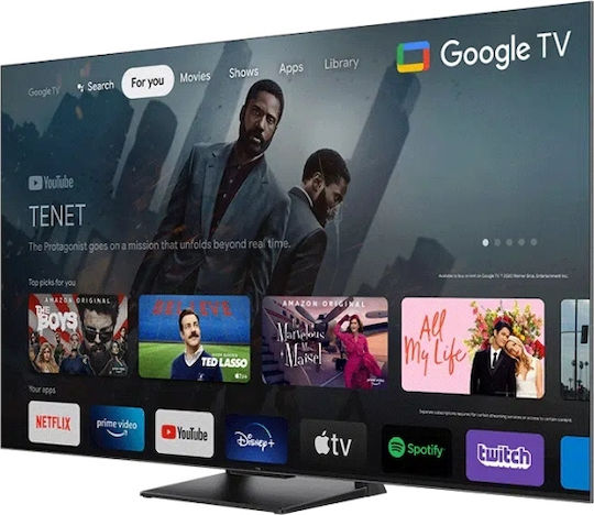 TCL Smart Television 75" 4K UHD QLED 75C745 HDR (2023) view 2
