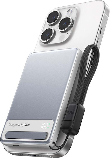 Iniu Power Bank 5000mAh Silver view 3