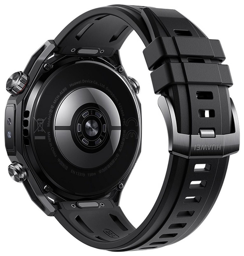 Huawei Watch Ultimate 2 Stainless Steel 48mm Waterproof with SIM and Heart Rate Monitor (Black) view 2