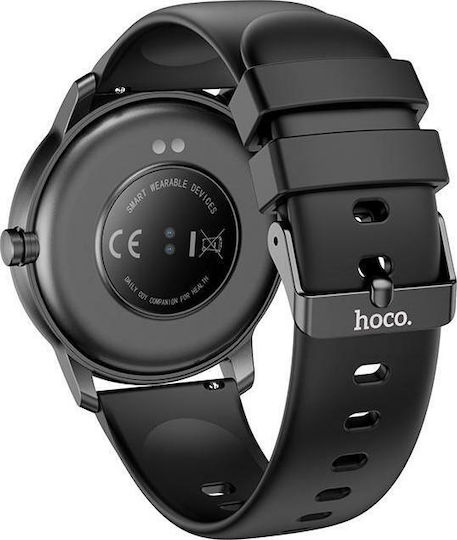 Hoco Y4 Smartwatch with Heart Rate Monitor (Black) view 6