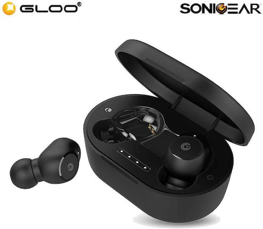 Sonic Gear Earpump 2 In-ear Bluetooth Handsfree Earphones with Charging Case Black view 3