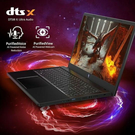 Acer Nitro V 15 ANV15-51-96C3 15.6" IPS FHD (i9-13900H/32GB/1TB SSD/GeForce RTX 4060/No OS) (ES Keyboard) view 7