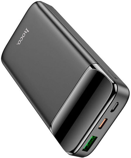 Hoco J89 Power Bank 10000mAh with USB-A Port and USB-C Port Power Delivery / Quick Charge 3.0 Black view 3